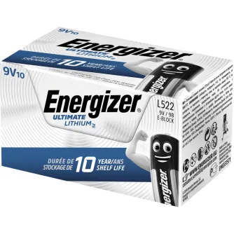 ENERGIZER Ultimate Lithium 9V B2B 10 упаковка