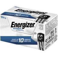 ENERGIZER Ultimate Lithium 9V B2B 10 packENERGIZER Ultimate Lithium 9V B2B 10 pack