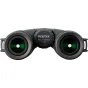 Pentax AD 7x32 ED binoculars featuring ED glass and durable rubber armor, front view highlighting green objective lenses and compact design
