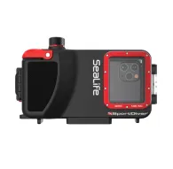 SeaLife SportDiver SL400-U underwater smartphone housing with color-correction filter, front view, depth-rated to 130ft/40mSeaLife SportDiver SL400-U underwater smartphone housing with color-correction filter, front view, depth-rated to 130ft/40m