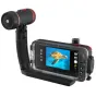 Корпус SeaLife SportDiver Pro 2500 для подводной съемки с мощным светом Sea Dragon на 2500 люмен, вид спереди с внутренним экраном и кнопками управления