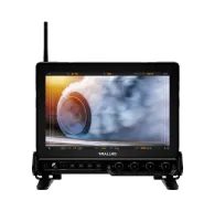 SmallHD Ultra 10 10-inch monitor with 2000 nits brightness, touchscreen interface displaying camera parameters like FPS, shutter speed, and ISO, featuring customizable controls and a rugged design.SmallHD Ultra 10 10-inch monitor with 2000 nits brightness, touchscreen interface displaying camera parameters like FPS, shutter speed, and ISO, featuring customizable controls and a rugged design.