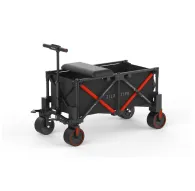 ZILR ZIPR 4WD off-road gear cart with rugged tires, four-wheel drive, and padded seat for heavy-duty terrain useZILR ZIPR 4WD off-road gear cart with rugged tires, four-wheel drive, and padded seat for heavy-duty terrain use