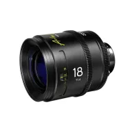 DZOFILM Arles 18mm T1.4 cine lens with 16-blade aperture, black matte finish, and precise focus markingsDZOFILM Arles 18mm T1.4 cine lens with 16-blade aperture, black matte finish, and precise focus markings