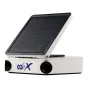 Enlaps Tikee 4X timelapse camera with 6K resolution, solar-powered, IP66 weatherproof design, front view showcasing lens and durable build