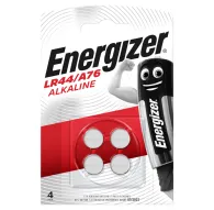 ENERGIZER Alkaline LR44/A76 4 iepakojumsENERGIZER Alkaline LR44/A76 4 iepakojums