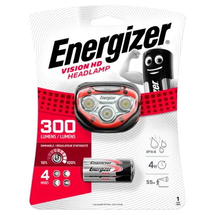 Energizer Vision HD LED фонарь на голову