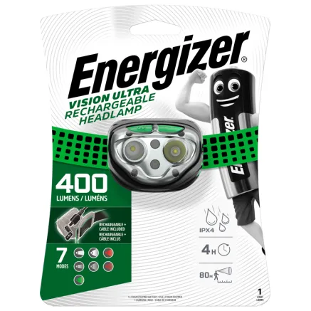 Energizer Vision Ultra перезаряжаемый налобный фонарь
