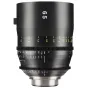 Tokina Vista 65mm T1.5 kinolāzas objektīvs Canon EF - priekšējais skats ar fokusa un apertūras skalām