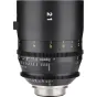 Tokina Vista 21mm T1.5 kinolēca objekts Canon EF montāžai ar fokusa un apgaismojuma skalām, 9 lapu diafragma, piemērota zemgaismas un augstas izšķirtspējas video uzņemšanai.