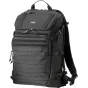Think Tank DarkLight 20L fotogrāfijas mugursoma ar lāzerizgriezto MOLLE paneli un taktiskajām sānu sliedēm modulu aprīkojuma piestiprināšanai, ideāli piemērota pilsētas un lauka fotografēšanai.