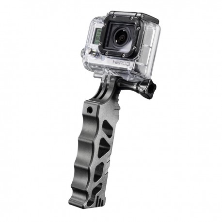 Action camera mounts - mantona handle Alu "steady" for GoPro - quick order from manufacturer