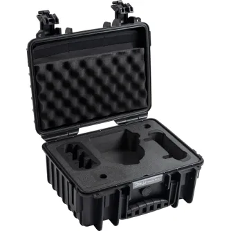 B&W Outdoor Cases Type 3000/PP.117 atvērtā aizsardzības kaste DJI Flip ar īpašu putu ieliktni dronam un aksesuāriem