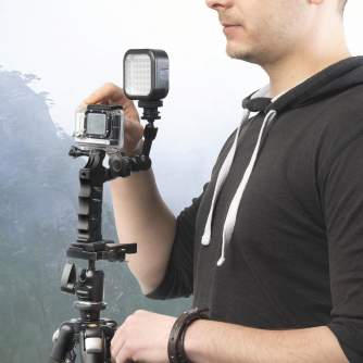 Stiprinājumi action kamerām - mantona handle Alu "steady" for GoPro - ātri pasūtīt no ražotāja