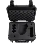 B&W Outdoor Cases Type 3000/PP.117 atvērta kaste ar pielāgotām putu ieliktnēm DJI Flip bezpilota lidaparāta aizsardzībai, ar drošiem slēdžiem un izturīgu polipropilēna konstrukciju ekstremālām apstākļiem