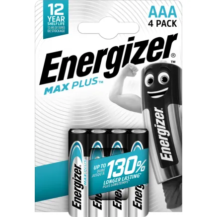 ENERGIZER Max Plus AAA 4-Pack