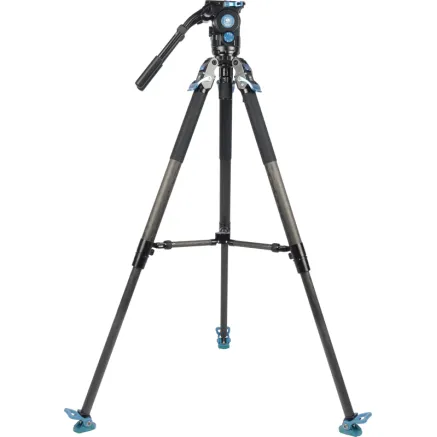 Pro Video Tripod Kit Rapid SVT-75 Pro + Fluid Head SVH15
