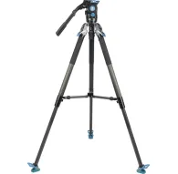 Sirui Pro Video Tripod Kit SVT-75 Pro with SVH15 Fluid Head - Fully Extended View, Carbon Fiber Construction, 25kg Load CapacitySirui Pro Video Tripod Kit SVT-75 Pro with SVH15 Fluid Head - Fully Extended View, Carbon Fiber Construction, 25kg Load Capacity