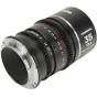 Laowa Nanomorph 35mm T2.4 1.5X anamorphic lens with silver reflector - side view showcasing manual focus and aperture rings