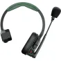 Hollyland Solidcom SE Pro wireless intercom headset with single-ear design, noise-cancelling microphone, and USB-C charging compatibility for professional film and event communication