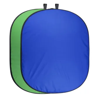 Foto foni - walimex pro Foldable Background 150 x 210 blue/green - ātri pasūtīt no ražotāja