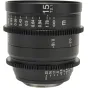 Laowa 15mm T2.1 Zero-D Cine objektīvs Sony FE - priekšējais skats ar 0.8 mod gear rings un bezdeformācijas optisko dizainu