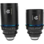 Laowa Proteus 2X Anamorphic 45mm and 85mm lenses set with PL mount, showcasing professional-grade optics and T2 aperture for cinematic filmmaking