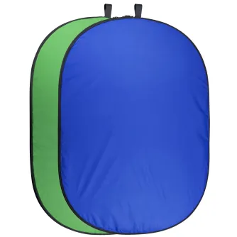 Backgrounds - walimex pro Foldable Background 200 x 230 blue/green - quick order from manufacturer