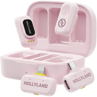 Hollyland LARK A1 Combo Cloud Pink