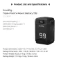Аккумуляторная батарея SmallRig T99 для V-Mount с индикацией 100% заряда, оснащённая портами USB-C, USB-A, BP и D-Tap для профессионального видеооборудования