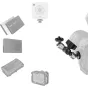 SmallRig 6509 4.3 мини Magic Arm с шаровым узлом 360° и полным комплектом аксессуаров, включая батарейную пластину, видеопередатчик, защитный кейс и крепление для камеры GoPro
