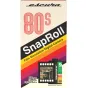 Escura SnapRoll Mini retro stila digitālā kamera ar krāsainu iepakojumu, kas iekļauj 80. gadu iedvesmotu dizainu un 35mm filmas simulācijas displeju