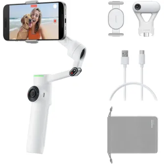 INSTA360 FLOW 2 PRO AI TRACKER BUNDLE/ SUMMIT WHITE