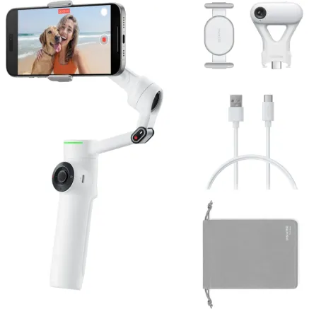 Insta360 Flow 2 Pro AI Izsekošanas Komplekts Balts