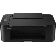 Canona PIXMA TS3750i visu vienā printeris ar atvērtu skenētāja vāku un redzamu kontrolpaneliCanona PIXMA TS3750i visu vienā printeris ar atvērtu skenētāja vāku un redzamu kontrolpaneli