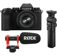 Комплект Fujifilm X-S20 для видеоблогеров с объективом XC 15-45mm, направленным микрофоном Rode VideoMic Go II и вертикальной рукояткой-штативом Fujifilm TG-BT1 для профессиональной съемкиКомплект Fujifilm X-S20 для видеоблогеров с объективом XC 15-45mm, направленным микрофоном Rode VideoMic Go II и вертикальной рукояткой-штативом Fujifilm TG-BT1 для профессиональной съемки