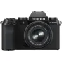 Fujifilm X-S20 mirrorless camera with Fujinon XC 15-45mm f/3.5-5.6 OIS PZ lens front view, compact vlogging kit essentials