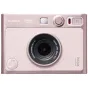 Fudžifilma Instax Mini Evo USB-C fotoaparāts maigi rozā krāsā ar 28mm f/2.0 objektīvu un hibrīdo sistēmu