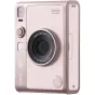 Фуджифильм Instax Mini Evo USB-C камера в нежном розовом цвете с объективом 28мм F2.0 и диапазоном фокуса от 0.1м до бесконечности