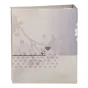 Fujifilm Instax Mini Pocket Dots 80 album featuring a charming watercolor bird and heart design, holds 80 Instax Mini photos