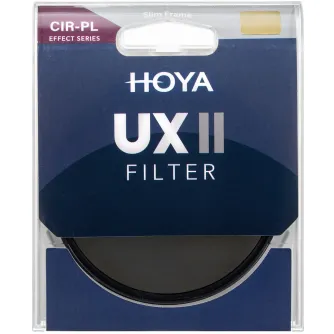 Hoya UX II 67mm polārisko polarizācijas filtrs plānā rāmī, CIR-PL efektu sērija, uzlabojot kontrastu un atspoguļojumu kontroli