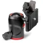 Manfrotto Mini MH494-BH kompakta ballgalva ar 8 kg nesēšspēju, ar ātri atbrīvojošo plātnīti un spriedzes regulēšanas pogu spoguļu un DSLR kamerām