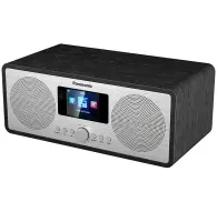 Panasonic RF-D40EG-K internet radio with Bluetooth 5.3, DAB/FM, 6W stereo sound, wooden finish, and color display for seamless streaming and tuningPanasonic RF-D40EG-K internet radio with Bluetooth 5.3, DAB/FM, 6W stereo sound, wooden finish, and color display for seamless streaming and tuning
