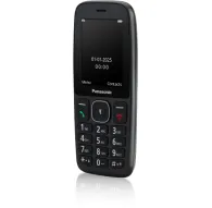 Panasonic KX-TF400EXB melns telefons ar lielām fiziskajām pogām, 2,4 colu krāsainu ekrānu, iebūvētu kameru, lāpu un ilgu baterijas darbības laikuPanasonic KX-TF400EXB melns telefons ar lielām fiziskajām pogām, 2,4 colu krāsainu ekrānu, iebūvētu kameru, lāpu un ilgu baterijas darbības laiku