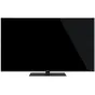 Panasonic 65 colu LED TV TN-65W70AEZ – elegants melns dizains, izslēgts ekrāns, nedaudz priekšējā leņķī