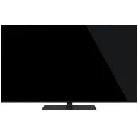 Panasonic 65-inch LED TV TN-65W70AEZ – sleek black design, off-screen view from a slight front anglePanasonic 65-inch LED TV TN-65W70AEZ – sleek black design, off-screen view from a slight front angle