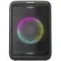 Panasonic SC-BMAX5E-K 75W portable party speaker with colorful LED light display and rechargeable battery