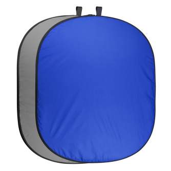 Фоны - walimex pro Foldable Background 200 x 230 blue – gray - быстрый заказ от производителя