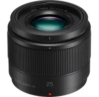 Объектив Panasonic Lumix G 25mm f/1.7 ASPH. с четким передним элементом, текстурным кольцом фокусировки и диафрагмой для портретов и видеосъемки.Объектив Panasonic Lumix G 25mm f/1.7 ASPH. с четким передним элементом, текстурным кольцом фокусировки и диафрагмой для портретов и видеосъемки.