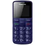 Panasonic KX-TU110 zilais bezvadu telefons ar lielu 1.77 collu TFT ekrānu un ērtiem pogām vieglai saziņai